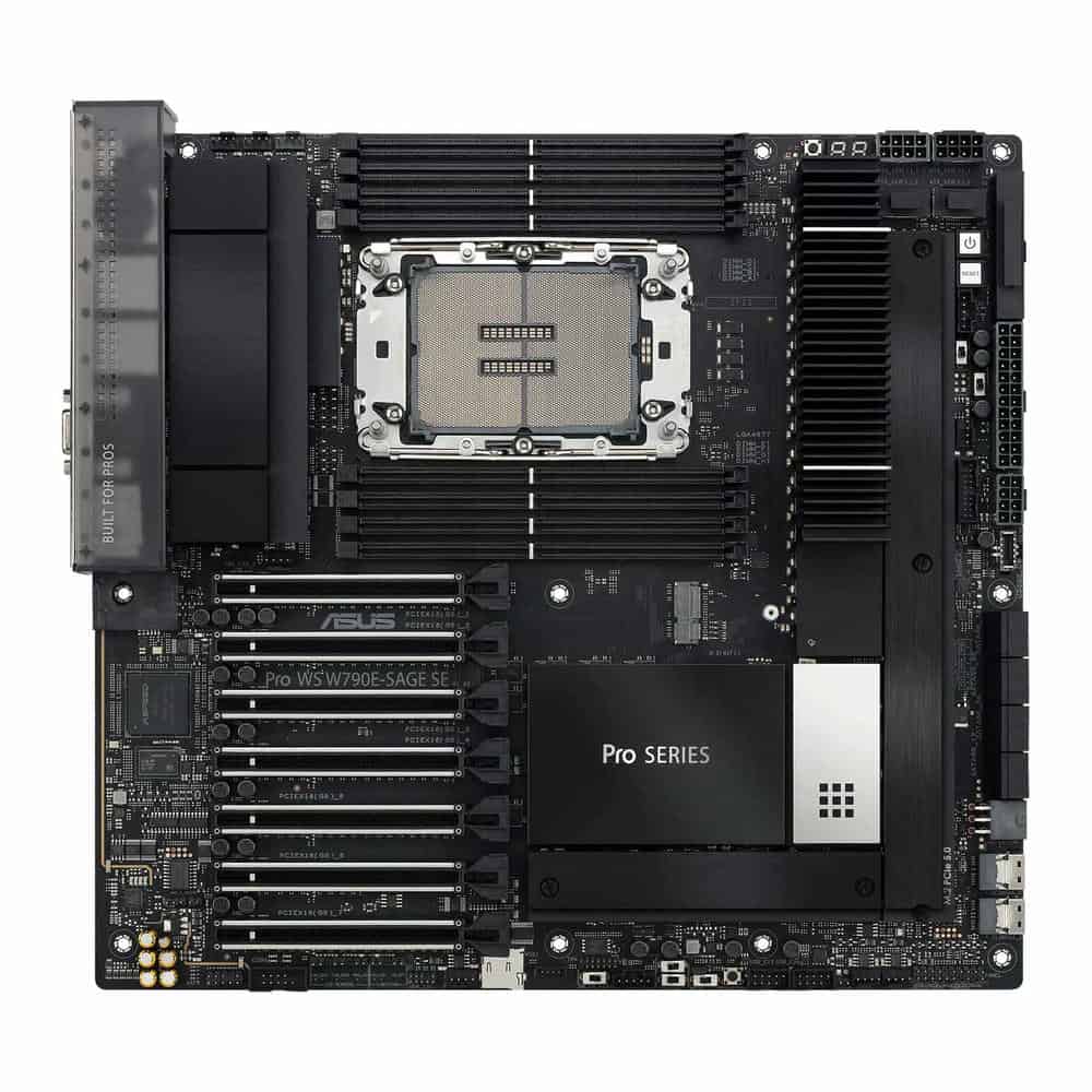 (image for) ASUS Pro WS W790-SAGE SE Intel Xeon CEB PCIe5.0 Motherboard